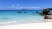 Aride Island Nature Reserve, Bootsausflug Boattrip Praslin, Seychellen