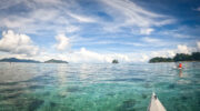 Surfski La Digue, Kajak, Paddeln, Seychellen